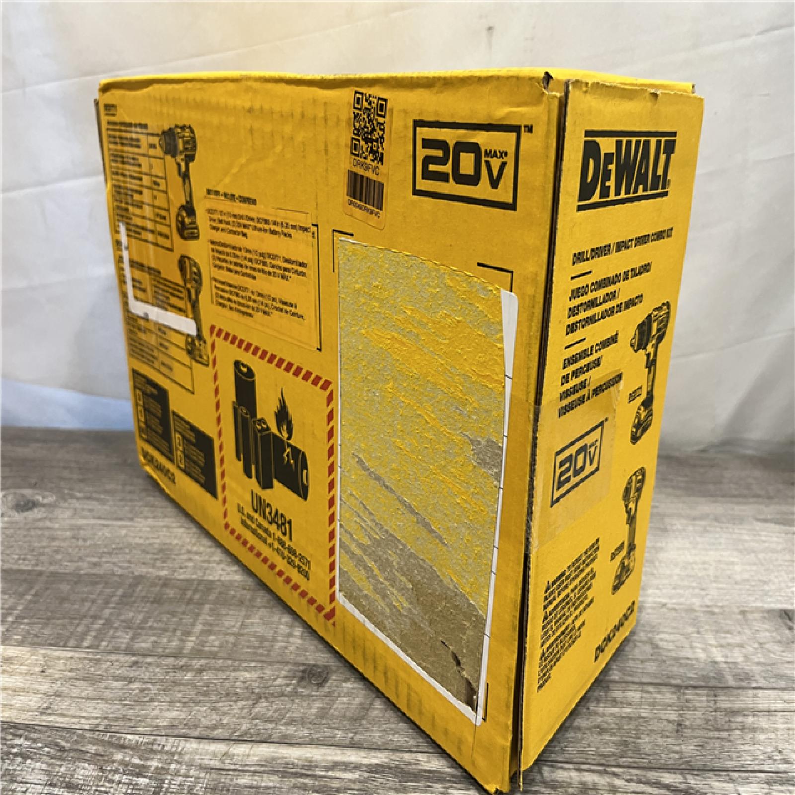 NEW - DEWALT 20V MAX Cordless Drill/Impact 2 Tool Combo Kit