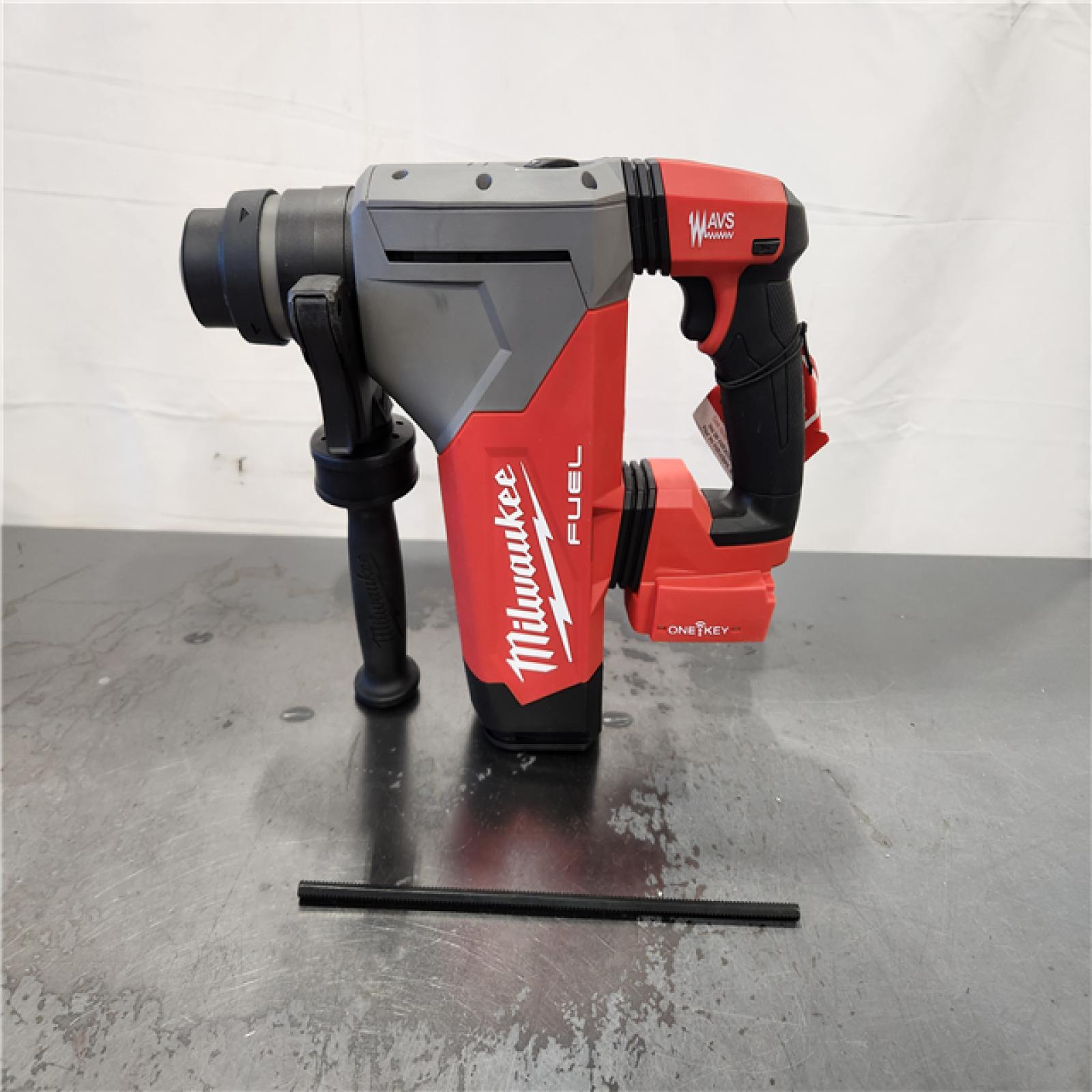 AS-IS- Milwaukee M18 FUEL 18V Lithium-Ion Brushless Cordless SDS-Plus 1-1/8 in. Rotary Hammer Drill (Tool-Only)