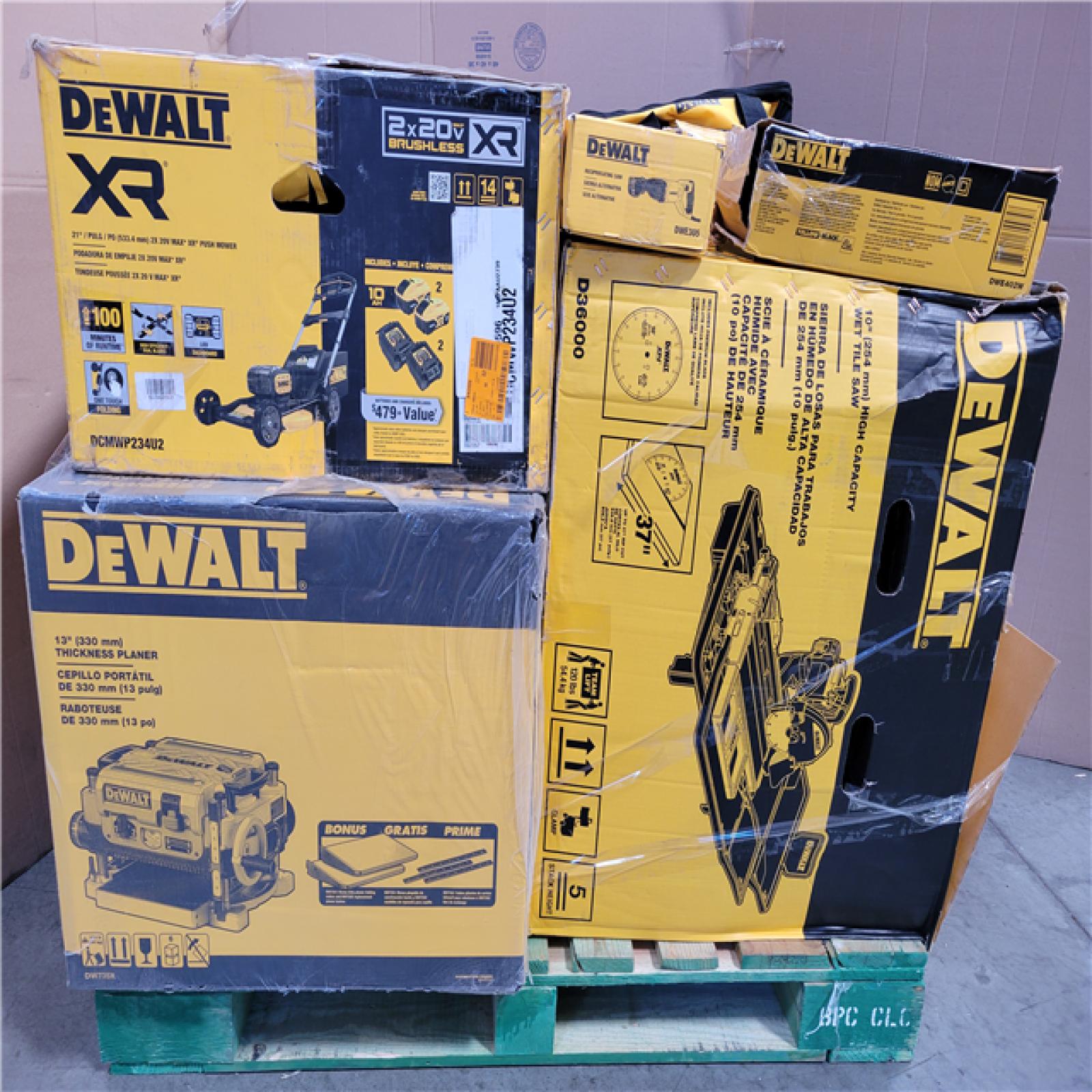 CALIFORNIA AS-IS TOOL PALLET