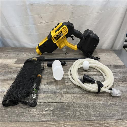 AS-IS DEWALT 20V MAX 550 PSI 1.0 GPM Cold Water Cordless Power Cleaner with 4-Nozzles (Tool Only)