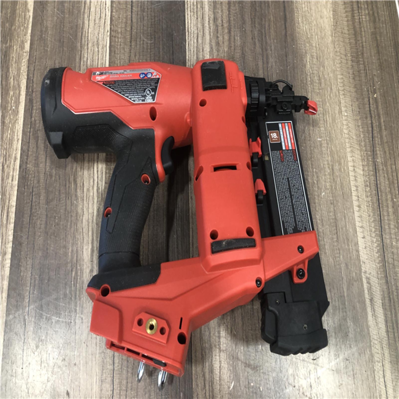 AS-IS Milwaukee FUEL 18-Volt Lithium-Ion Brushless Cordless Gen II 18-Gauge Brad Nailer (Tool-Only)
