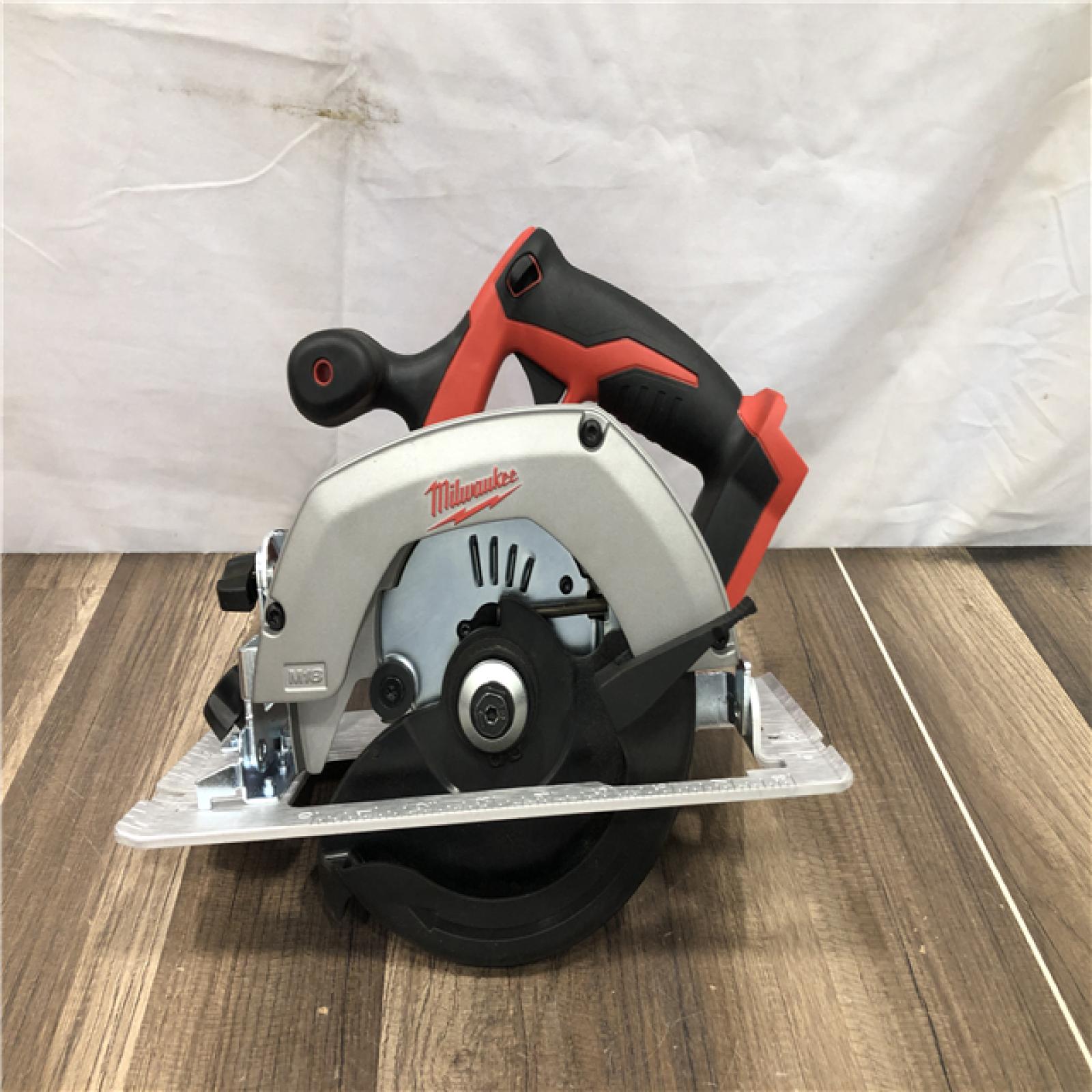 AS-IS Milwaukee 18V Lithium-Ion Cordless 6-1/2 in. Circular Saw (Tool-Only)
