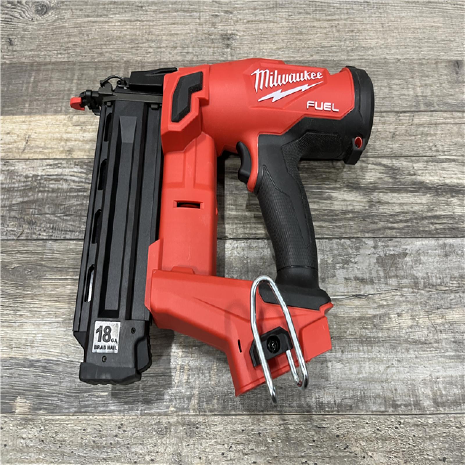 AS-IS Milwaukee FUEL 18-Volt Lithium-Ion Brushless Cordless Gen II 18-Gauge Brad Nailer (Tool-Only)