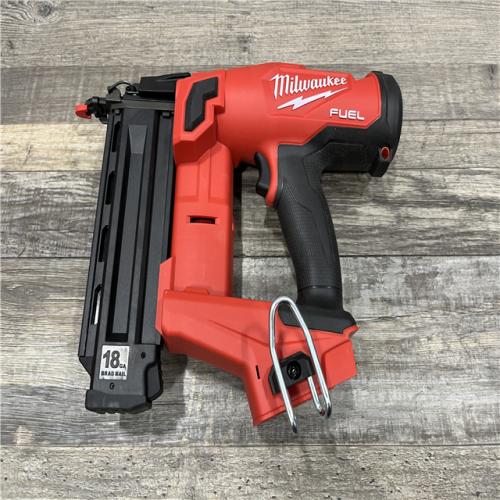 AS-IS Milwaukee FUEL 18-Volt Lithium-Ion Brushless Cordless Gen II 18-Gauge Brad Nailer (Tool-Only)