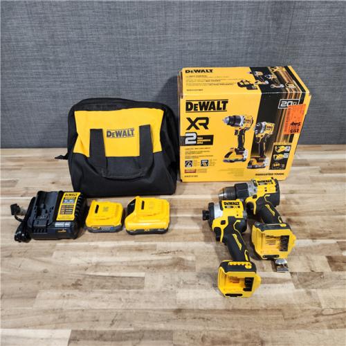 HOUSTON LOCATION - AS-IS DEWALT 20V XR Lithium-Ion Cordless 2-Tool Combo Kit