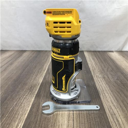 AS-IS DEWALT 20V MAX XR Cordless Brushless Fixed Base Compact Router (Tool Only)