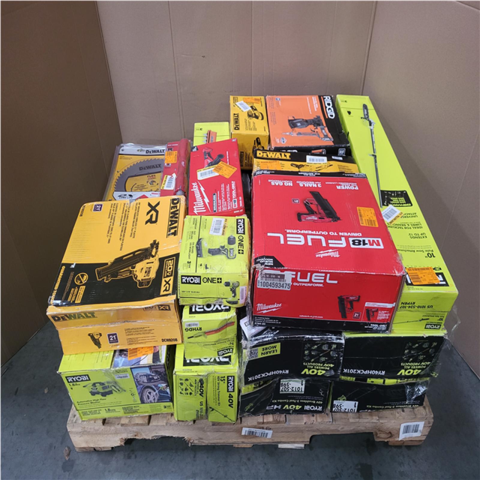CALIFORNIA AS-IS TOOL PALLET
