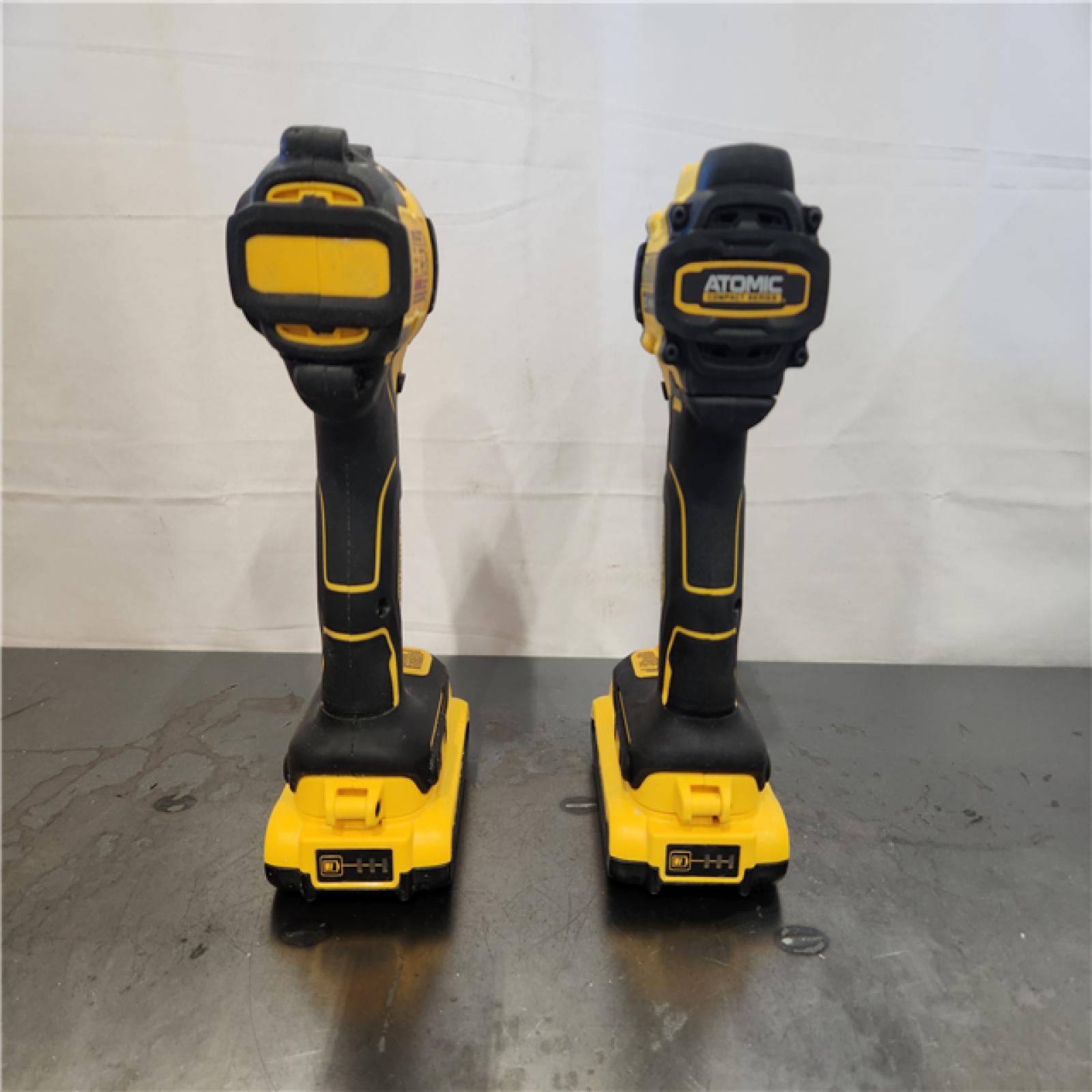 AS-IS- DEWALT ATOMIC 20-Volt MAX Lithium-Ion Cordless Combo Kit