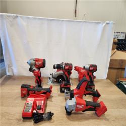AS-IS- Milwaukee 18-Volt Lithium-Ion Cordless (9-Tool) Combo Kit