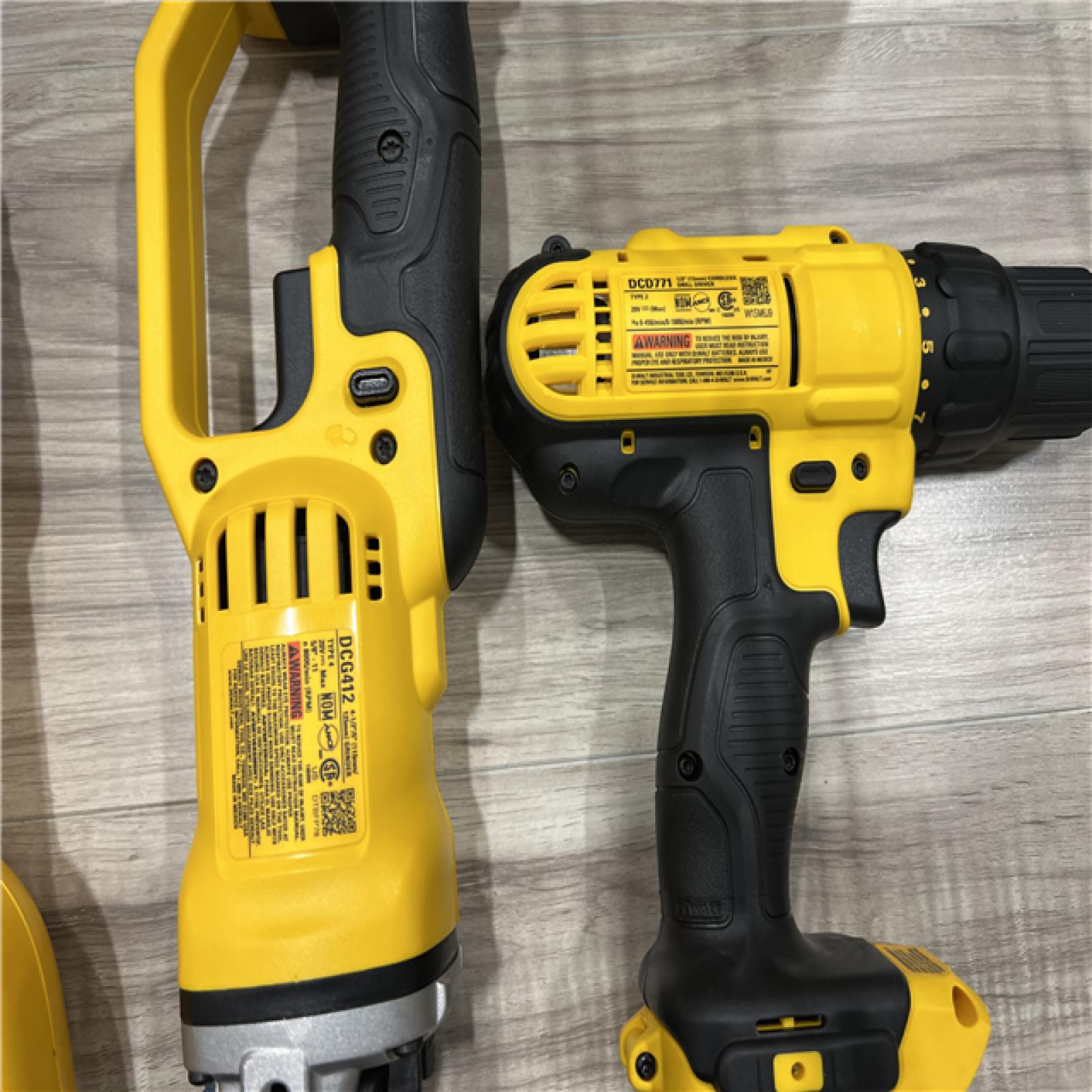 AS-IS DEWALT 20V MAX Cordless 9 Tool Combo Kit