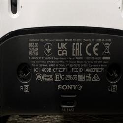 AS-IS Sony - DualSense Edge Wireless Controller - Black  White