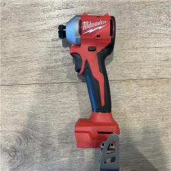 AS-IS Milwaukee  18V Lithium-Ion Brushless Cordless 1/4 in. Compact Impact Driver (Tool Only)