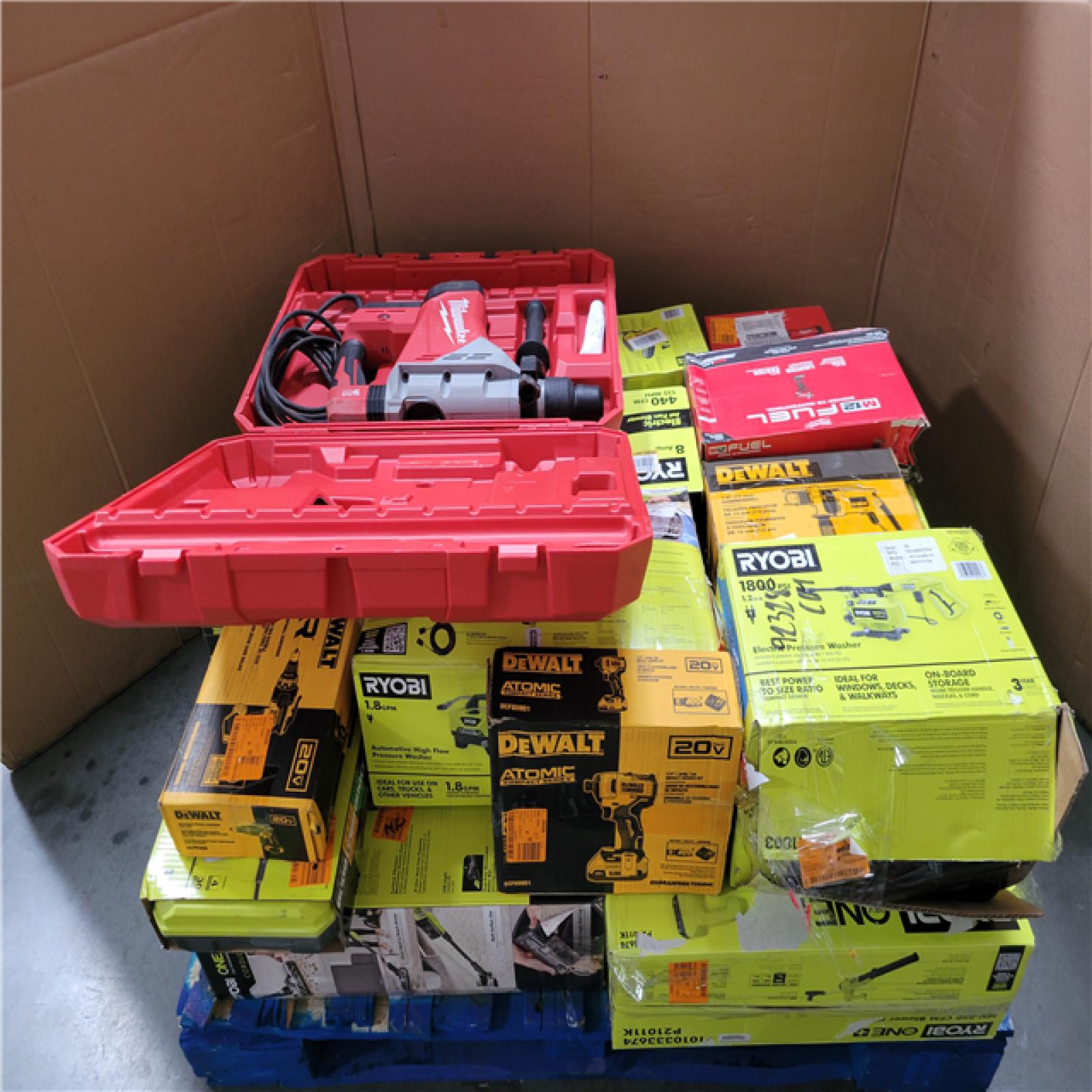 CALIFORNIA AS-IS TOOL PALLET