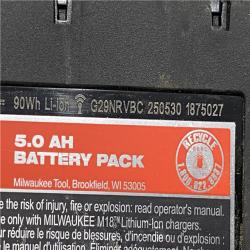 AS-IS Milwaukee FUEL 18V Lithium-Ion Brushless Cordless Hammer Drill and Impact Driver Combo Kit