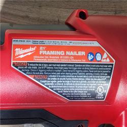 HOUSTON LOCATION - AS-IS Milwaukee FUEL 3-1/2 in. 18-Volt 21-Degree Lithium-Ion Brushless Cordless Framing Nailer (Tool-Only)