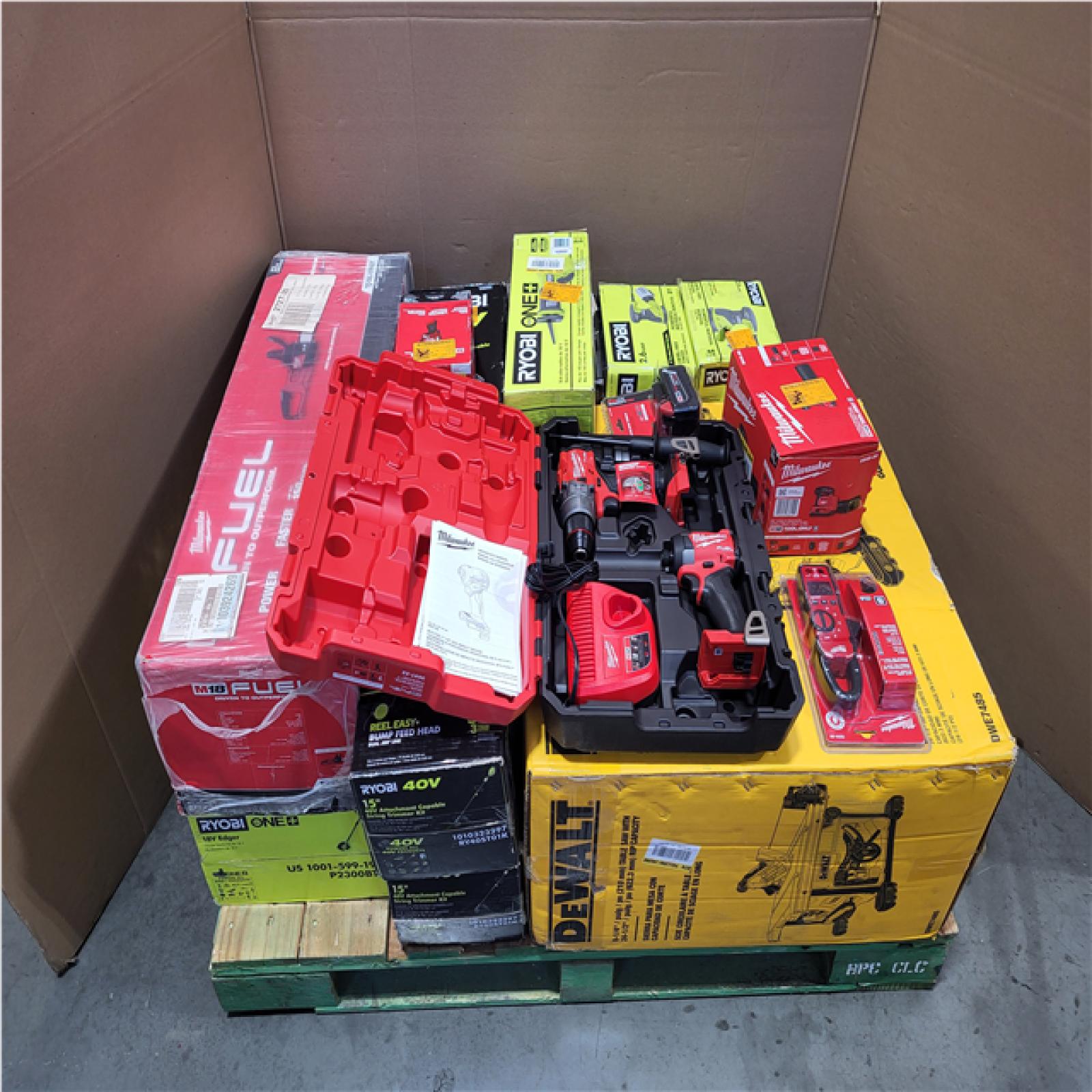 CALIFORNIA AS-IS TOOL PALLET