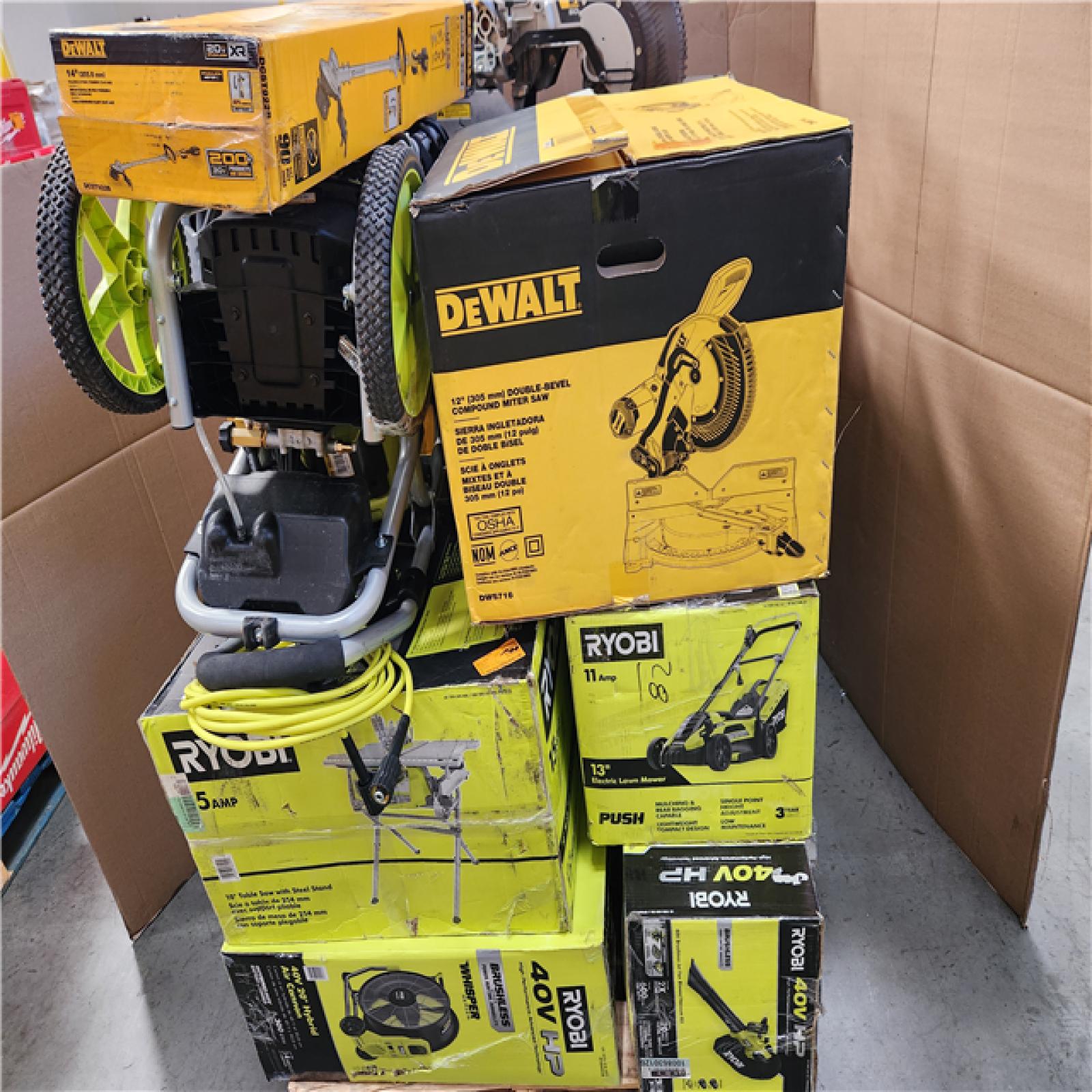 CALIFORNIA AS-IS TOOL PALLET