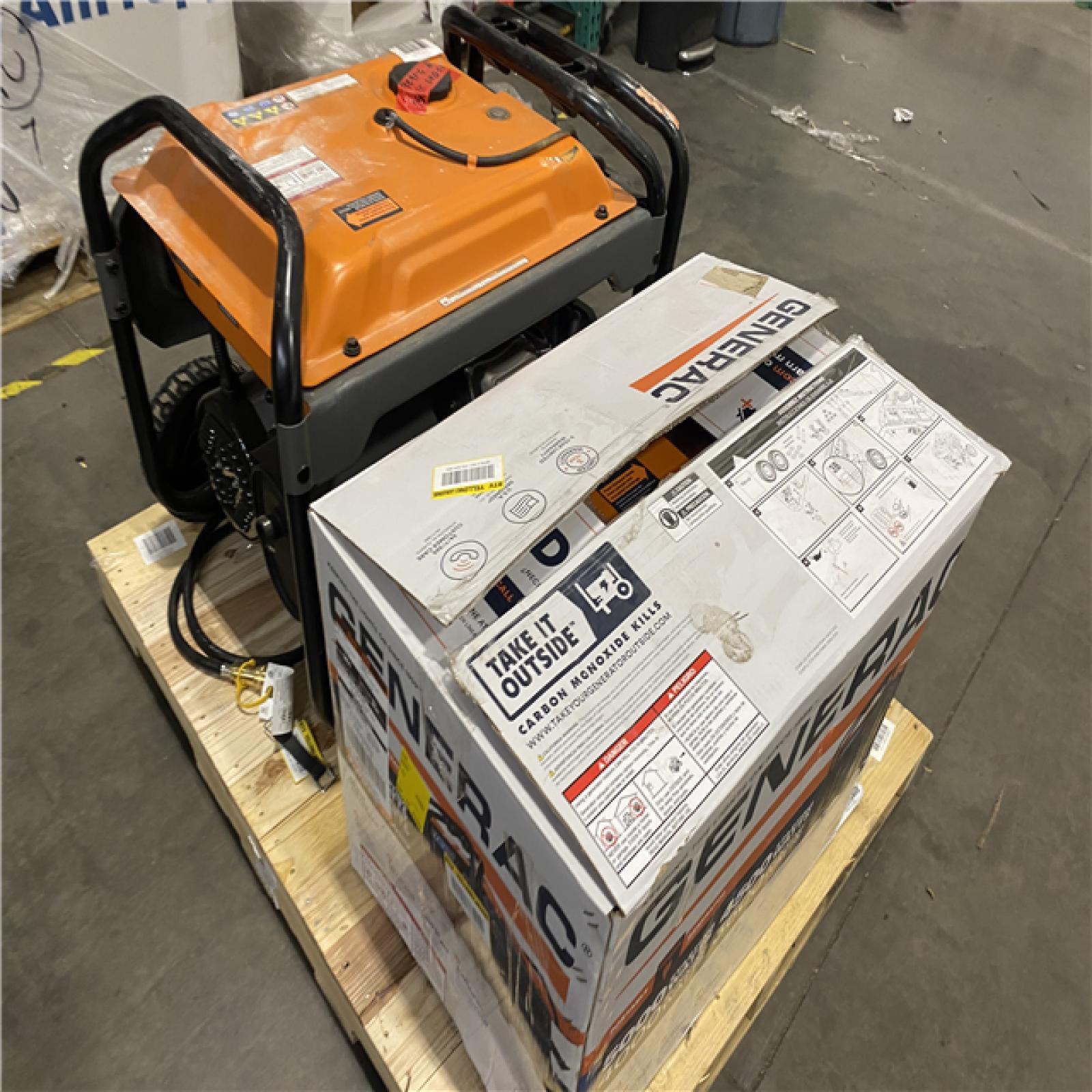 Dallas Location - As-Is Generac Gasoline Portable Generator(Lot Of 2)