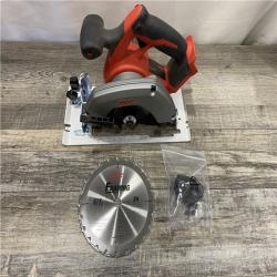 AS-IS Milwaukee 18V Lithium-Ion Cordless 6-1/2 in. Circular Saw (Tool-Only)