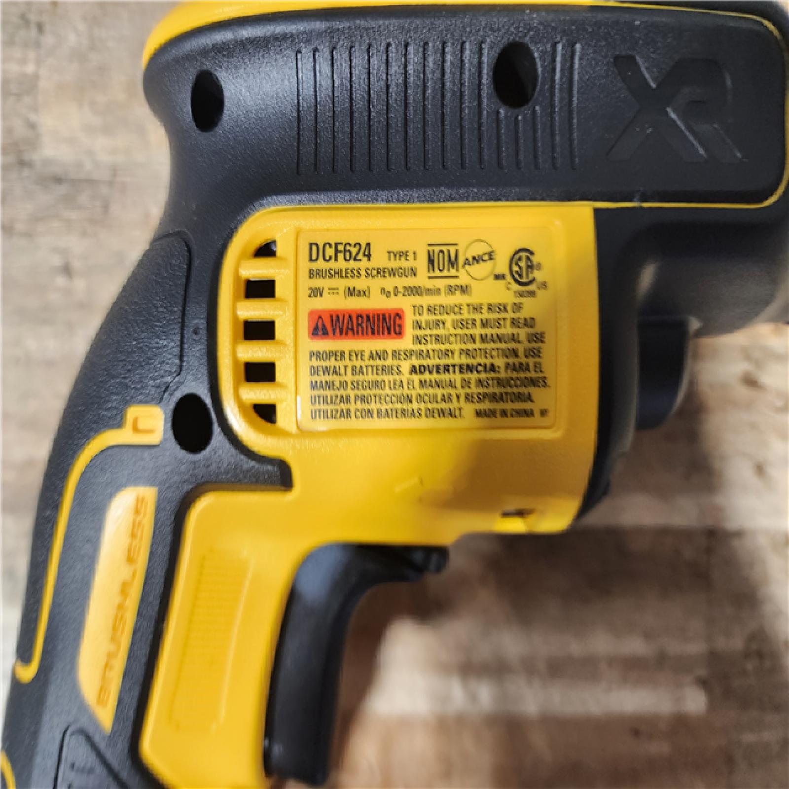 HOUSTON LOCATION - AS - IS DEWALT 20V MAX XR Cordless Brushless Drywall Screw Gun Threaded Clutch Housing (Tool Only)