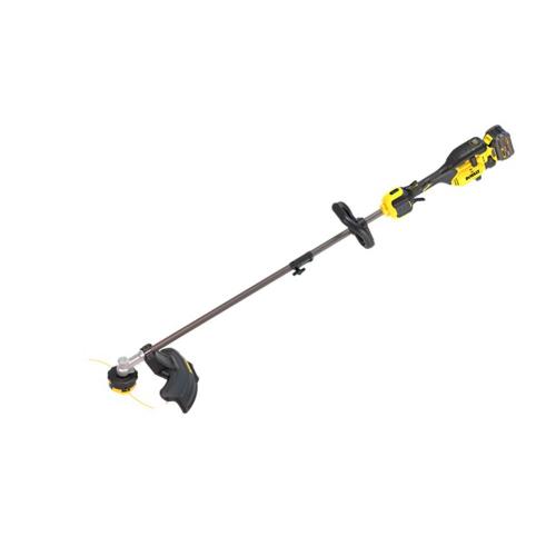 AS-IS DEWALT FLEXVOLT 60V MAX 17 in. Cordless Battery Powered Attachment Capable Trimmer Kit with (1) FLEXVOLT 3 Ah Battery & Charger