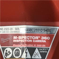 AS-IS Milwaukee 12V Lithium-Ion Cordless M-SPECTOR 360-Degree 4 ft. Inspection Camera Kit