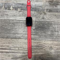 AS-IS Apple Watch Series 7 (GPS, 45mm) - Red Aluminum Case - Red Sport Band