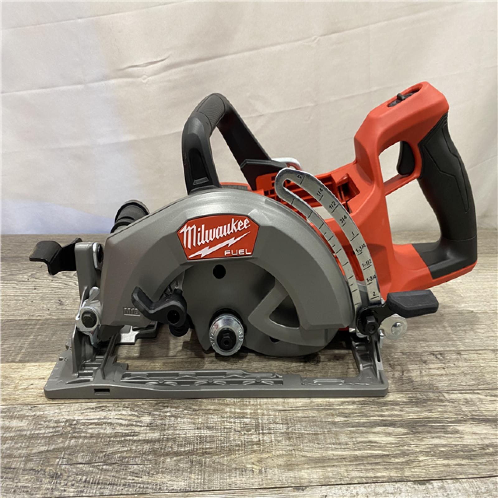 AS-IS Milwaukee FUEL 18V Lithium-Ion Cordless 7-1/4 in. Rear Handle Circular Saw (Tool-Only)