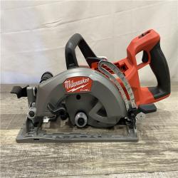 AS-IS Milwaukee FUEL 18V Lithium-Ion Cordless 7-1/4 in. Rear Handle Circular Saw (Tool-Only)