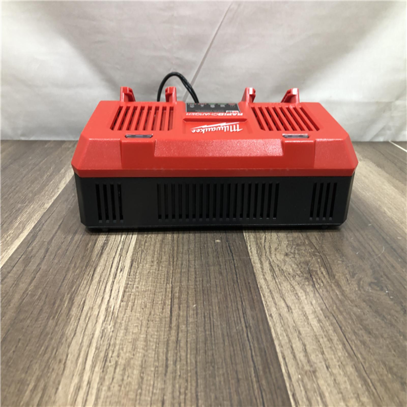 AS-IS Milwaukee 18-Volt Lithium-Ion Dual Bay Rapid Battery Charger