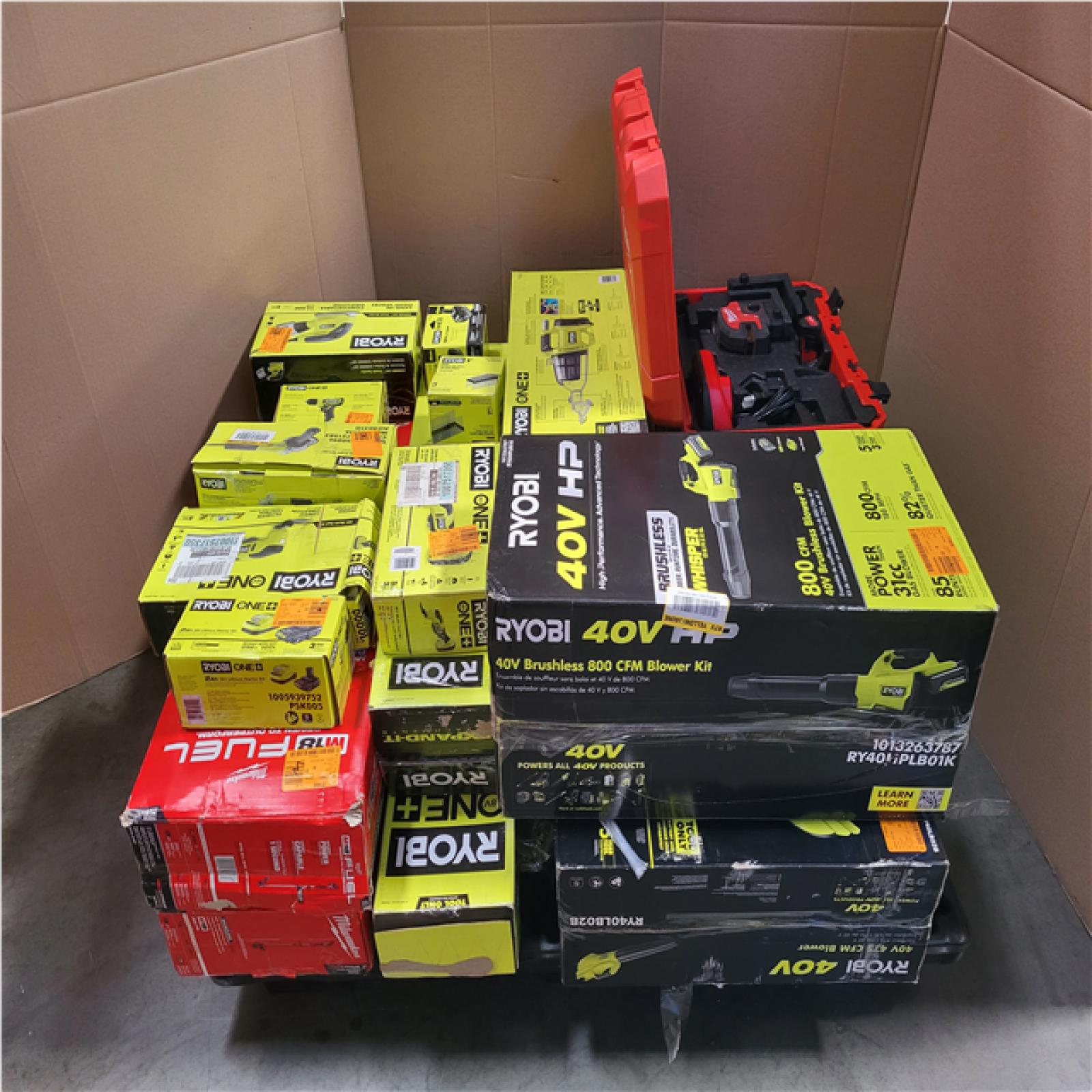 CALIFORNIA AS-IS TOOL PALLET