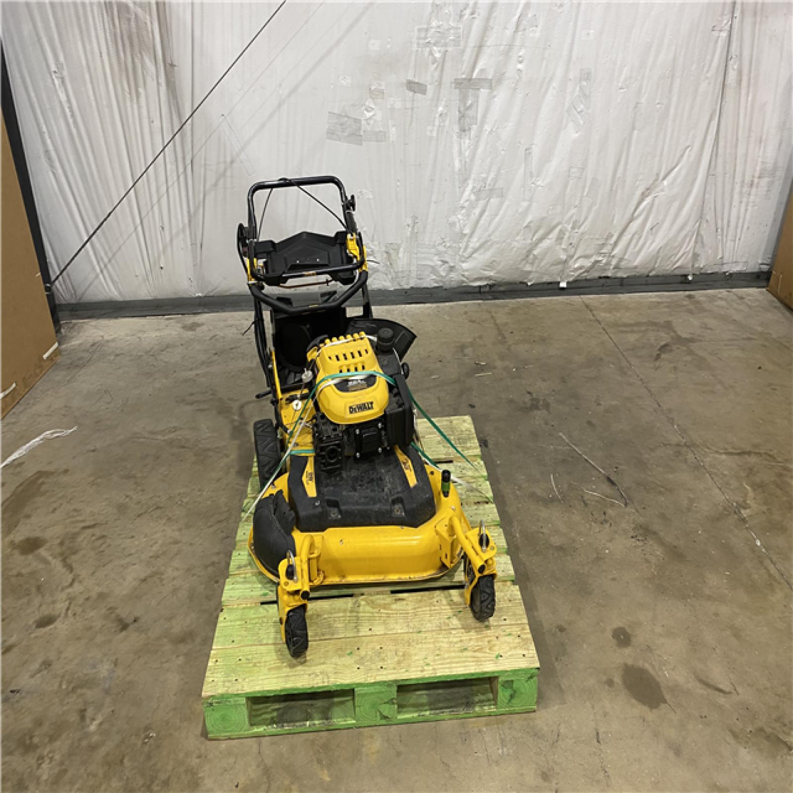 Houston Location AS IS - Dewalt Walk Behind Mower 28in