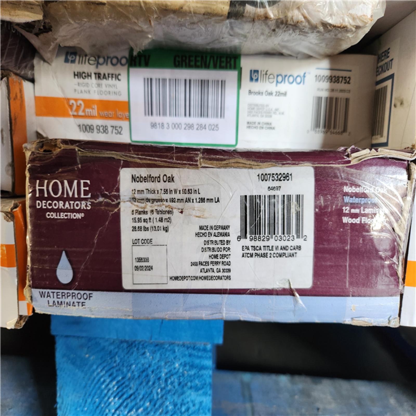 Phoenix AS-IS Mixed Flooring Pallet (21 Boxes)