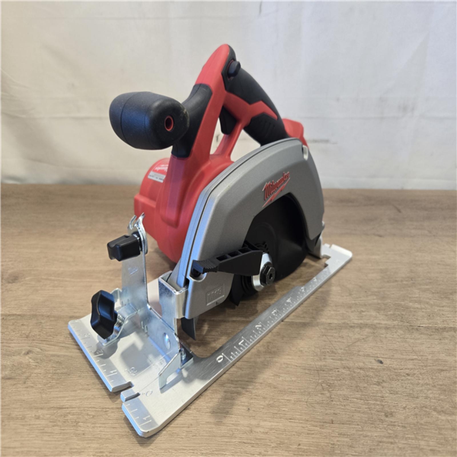 AS-IS Milwaukee 18V Lithium-Ion Cordless 6-1/2 in. Circular Saw (Tool-Only)