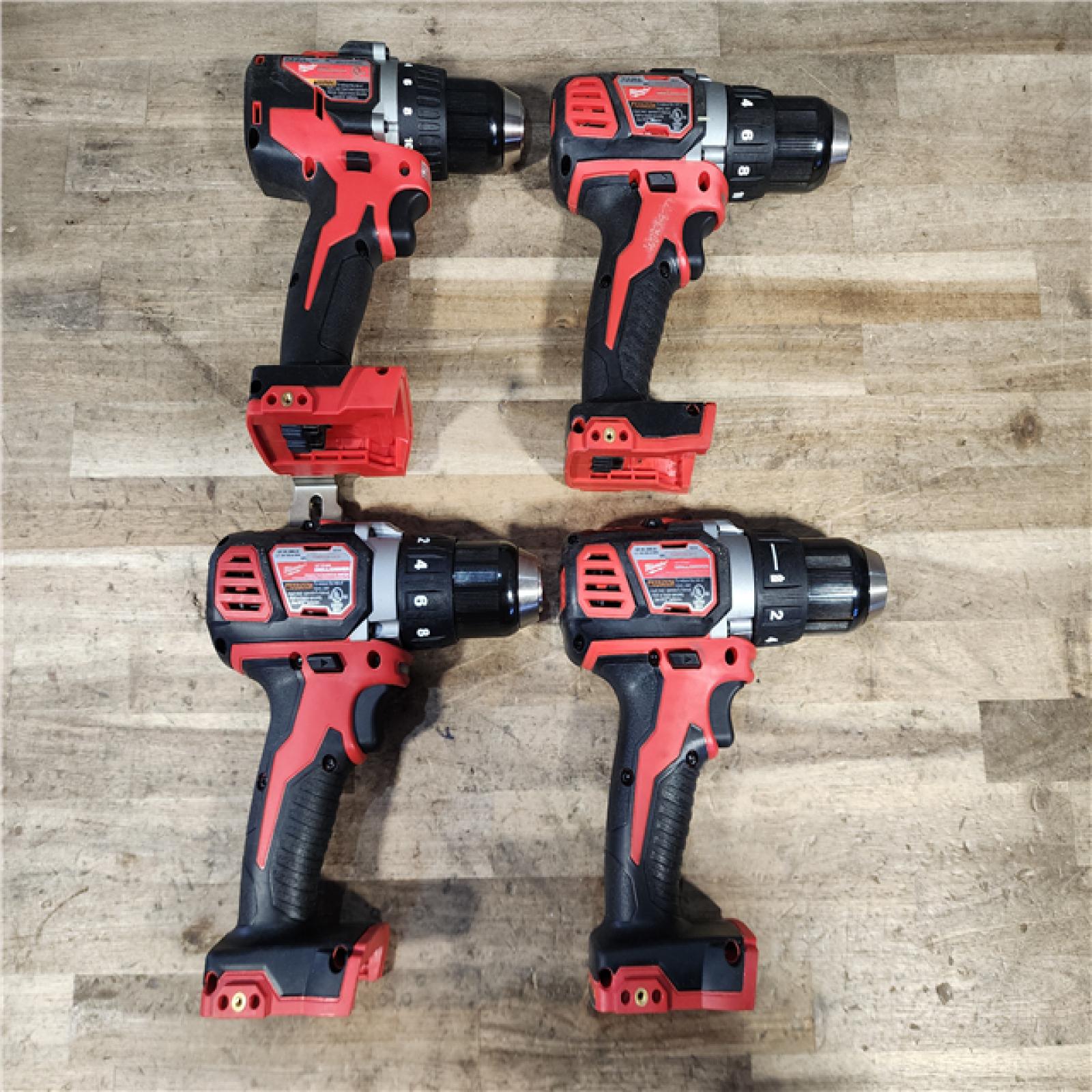 HOUSTON LOCATION - AS-IS MILWAUKEE 4 TOOL COMBO