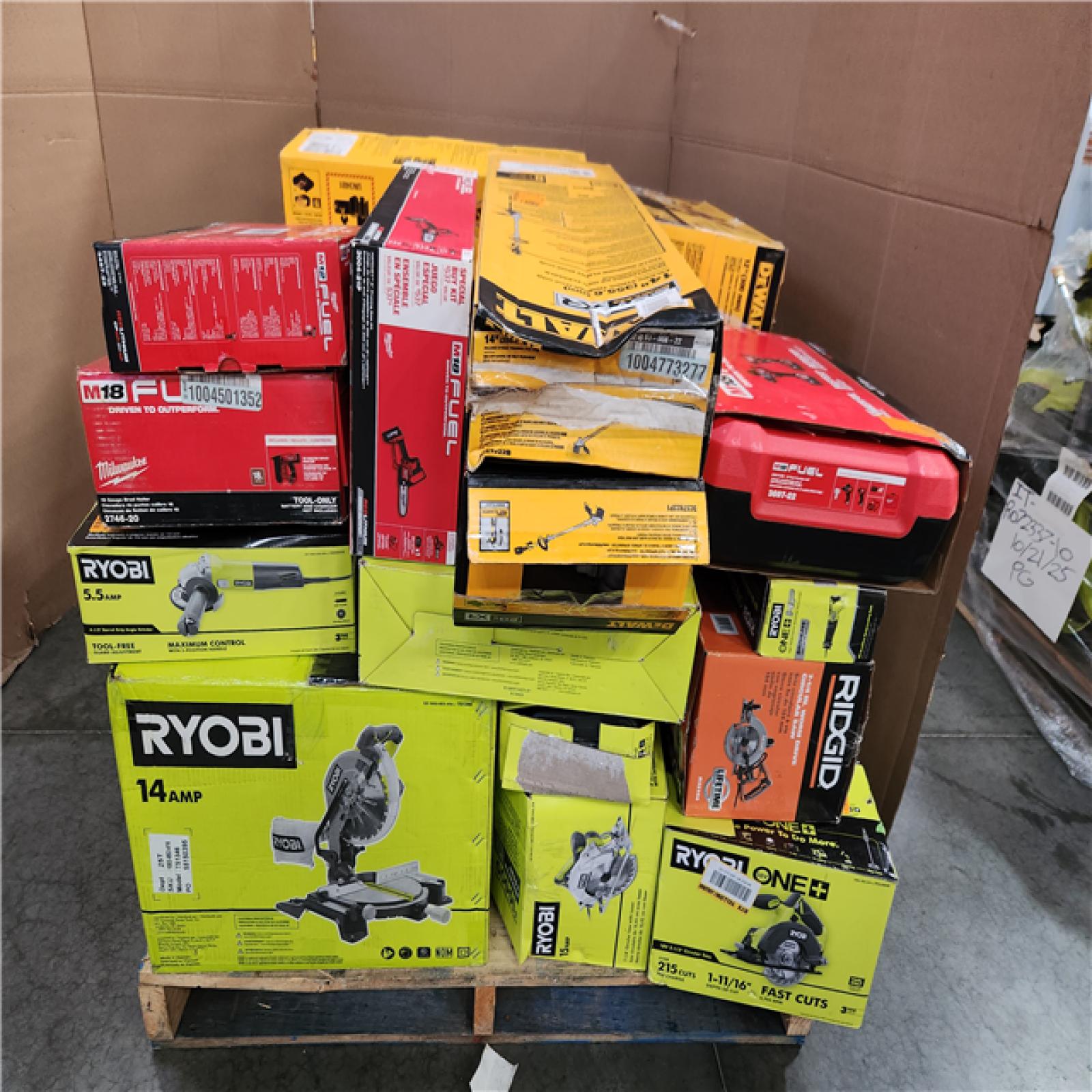 CALIFORNIA AS-IS TOOL PALLET