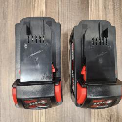 AS-IS Milwaukee M18 18-Volt Lithium-Ion XC Extended Capacity 5.0 Ah Battery Pack (2-Pack)