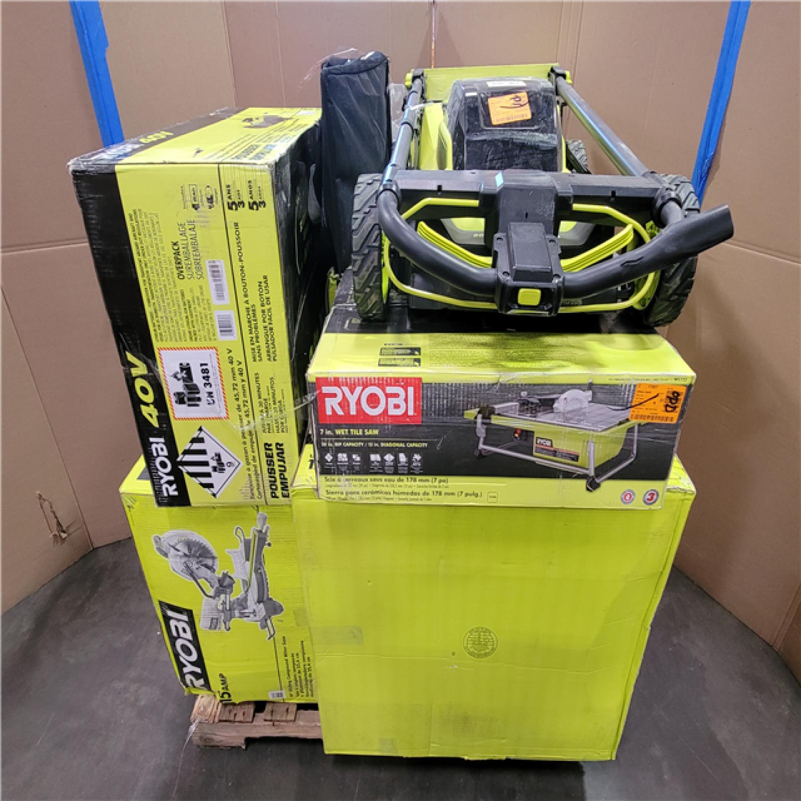 CALIFORNIA AS-IS TOOL PALLET