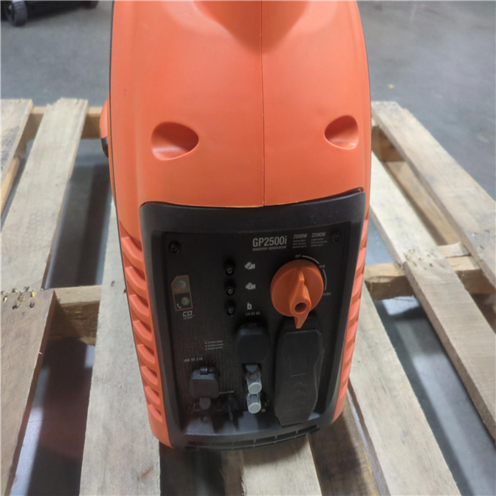 CALIFORNIA AS-IS GENERAC PORTABLE POWER GENERATOR