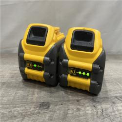 AS-IS DEWALT FLEXVOLT 20V/60V MAX Lithium-Ion 6.0Ah Battery Pack (2 Pack)