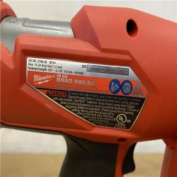 AS-IS Milwaukee FUEL 18-Volt Lithium-Ion Brushless Cordless Gen II 18-Gauge Brad Nailer (Tool-Only)