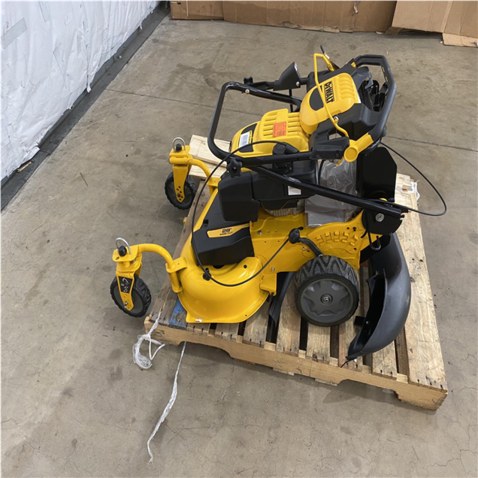 Houston Location - AS-IS Outdoor Power Equipment DEWALT 28 INCH LAWN MOWER