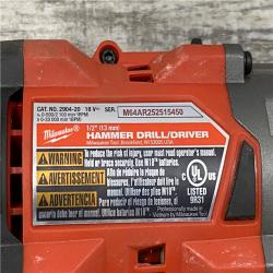 AS-IS Milwaukee FUEL 18V Lithium-Ion Brushless Cordless Hammer Drill and Impact Driver Combo Kit