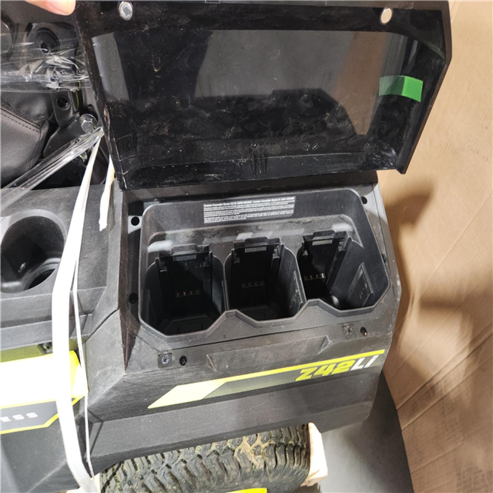 CALIFORNIA AS-IS RYOBI 80V HP RIDING MOWER
