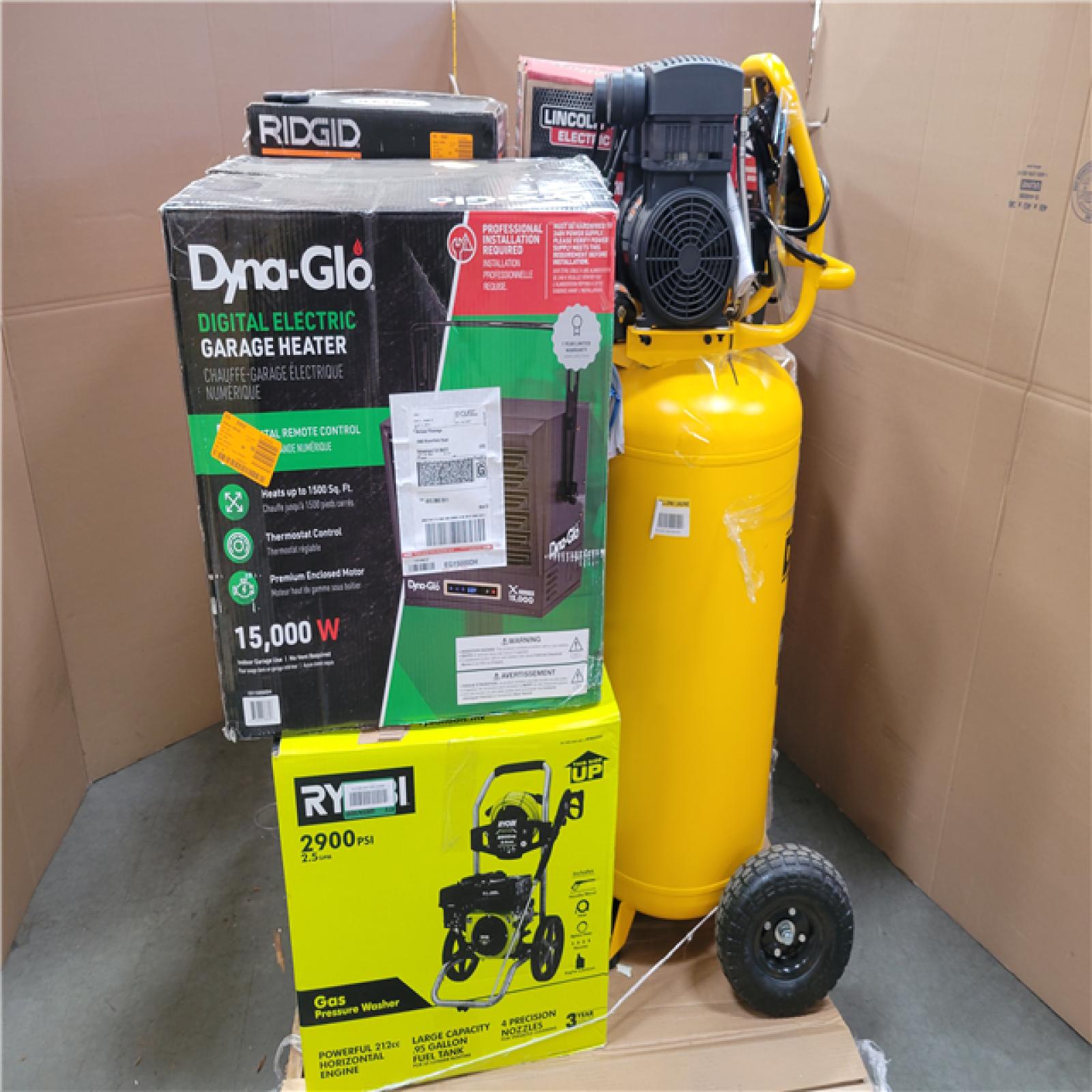 CALIFORNIA AS-IS OUTDOOR POWER EQUIPMENT