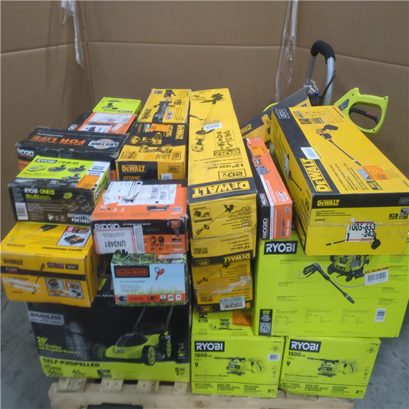 CALIFORNIA AS-IS TOOL PALLET