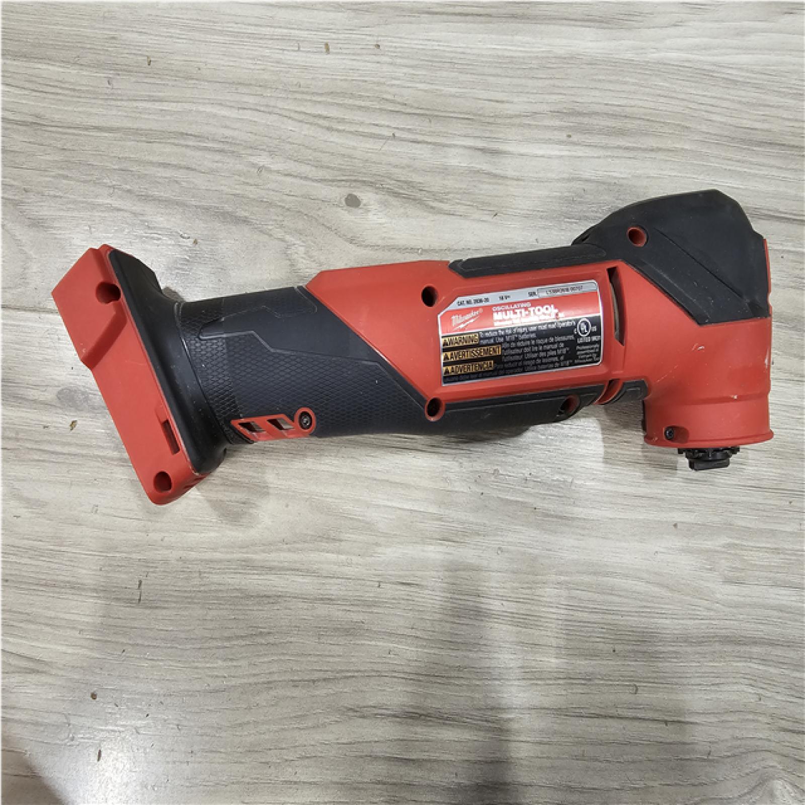 AS-IS Milwaukee FUEL 18V Lithium-Ion Cordless Brushless Oscillating Multi-Tool (Tool-Only)