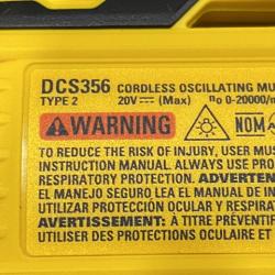 AS-IS DEWALT 20V MAX XR Cordless Brushless 3-Speed Oscillating Multi Tool Kit