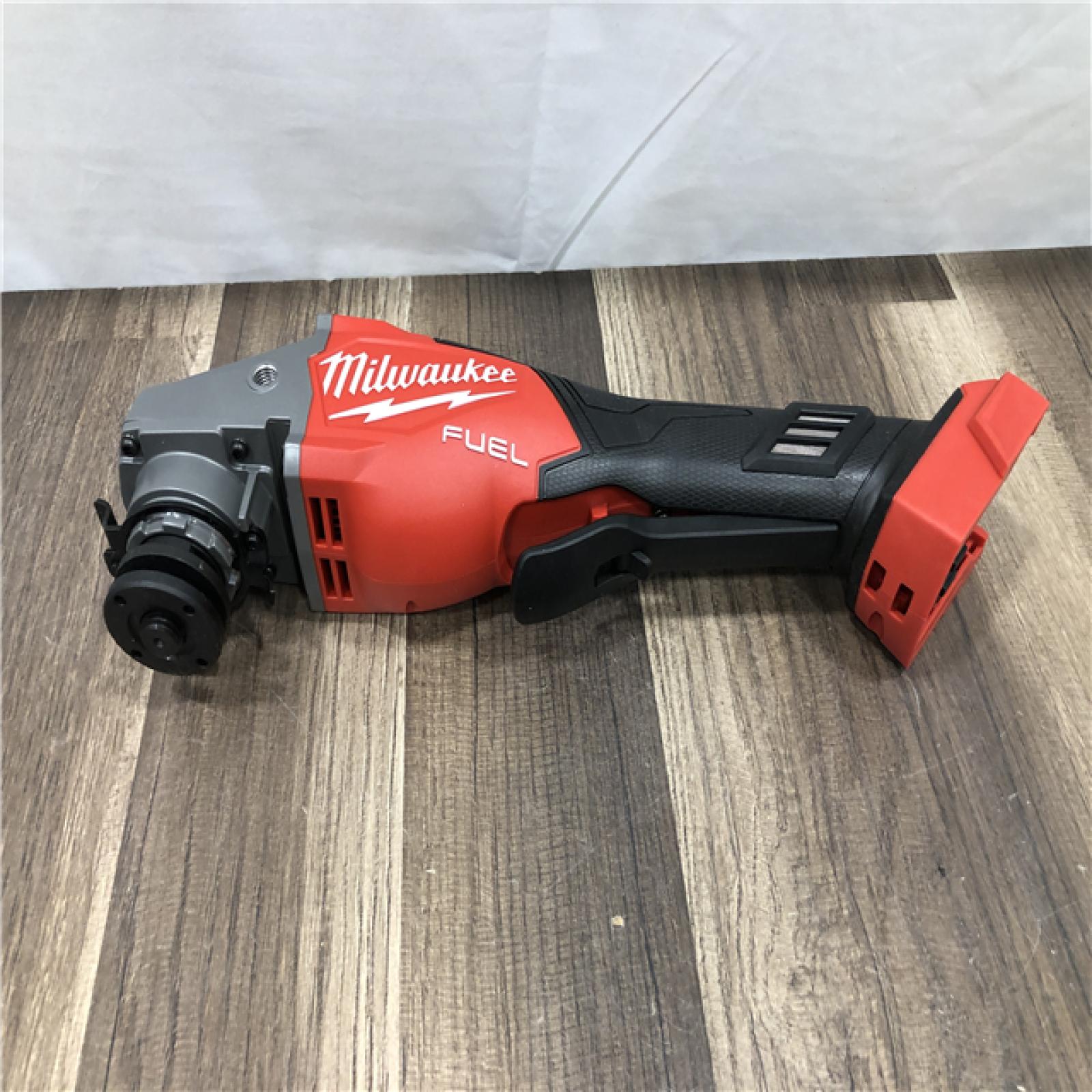 AS-IS Milwaukee FUEL 18-Volt Lithium-Ion Brushless Cordless 4-1/2 in./6 in. Braking Grinder with Paddle Switch (Tool-Only)