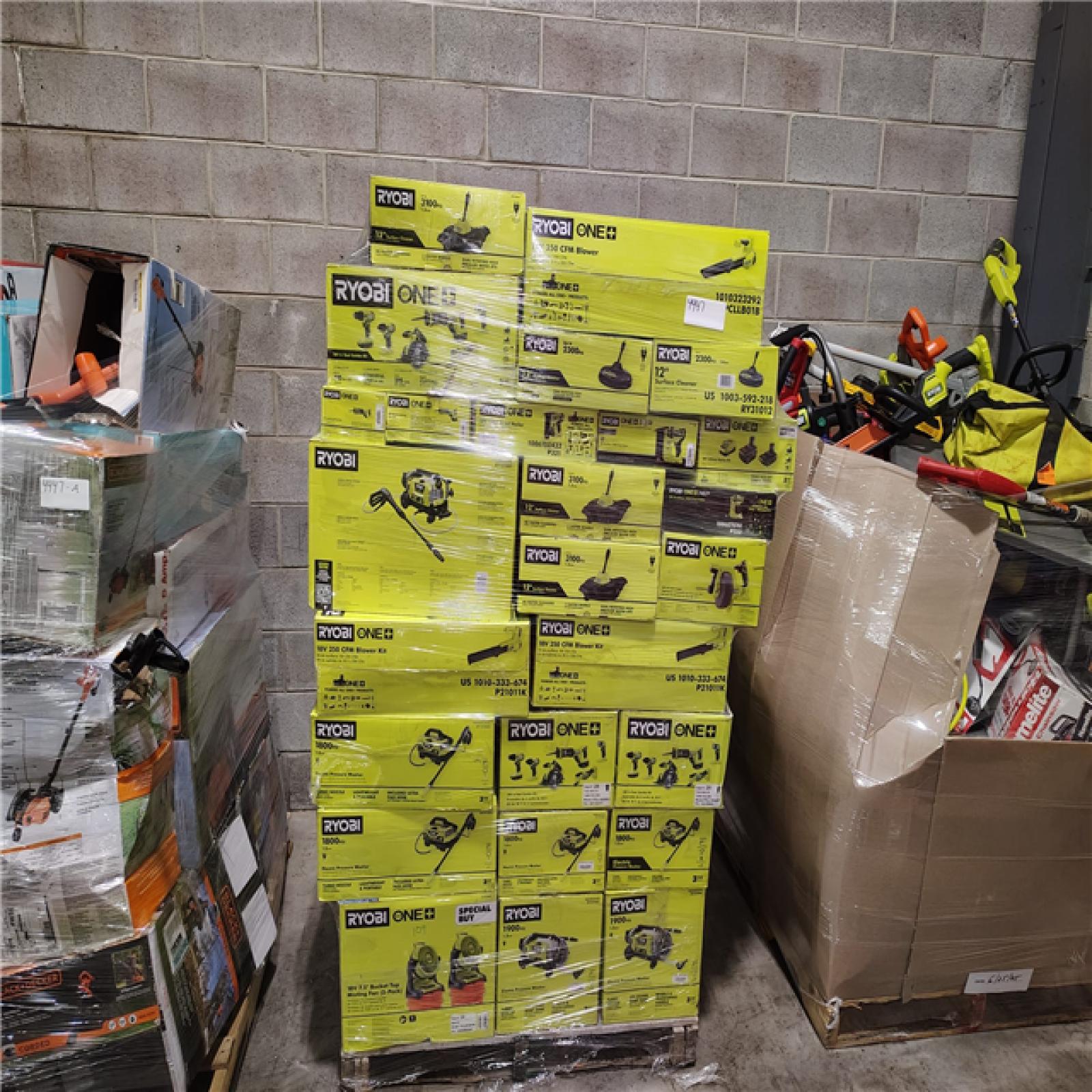 Pittston Location As-Is Power Tools Partial Truckload (11 Pallets) 4447-A